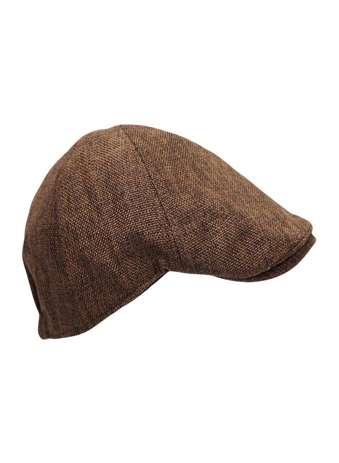 WITHMOONS Ivy Cap Summer Mesh Newsboy Irish Gatsby Golf Hats TZ30047 (Brown) - Image 2