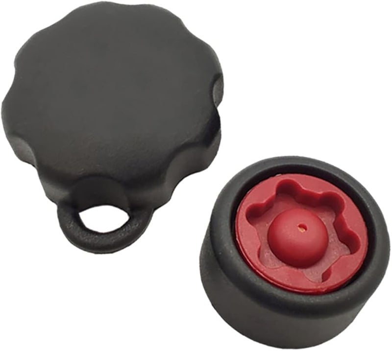 Pin Lock Security Key Knob for Phone Holder Durable Black Material - Image 1