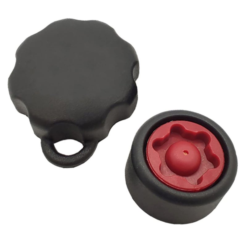 Pin Lock Security Key Knob for Phone Holder Durable Black Material - Image 2