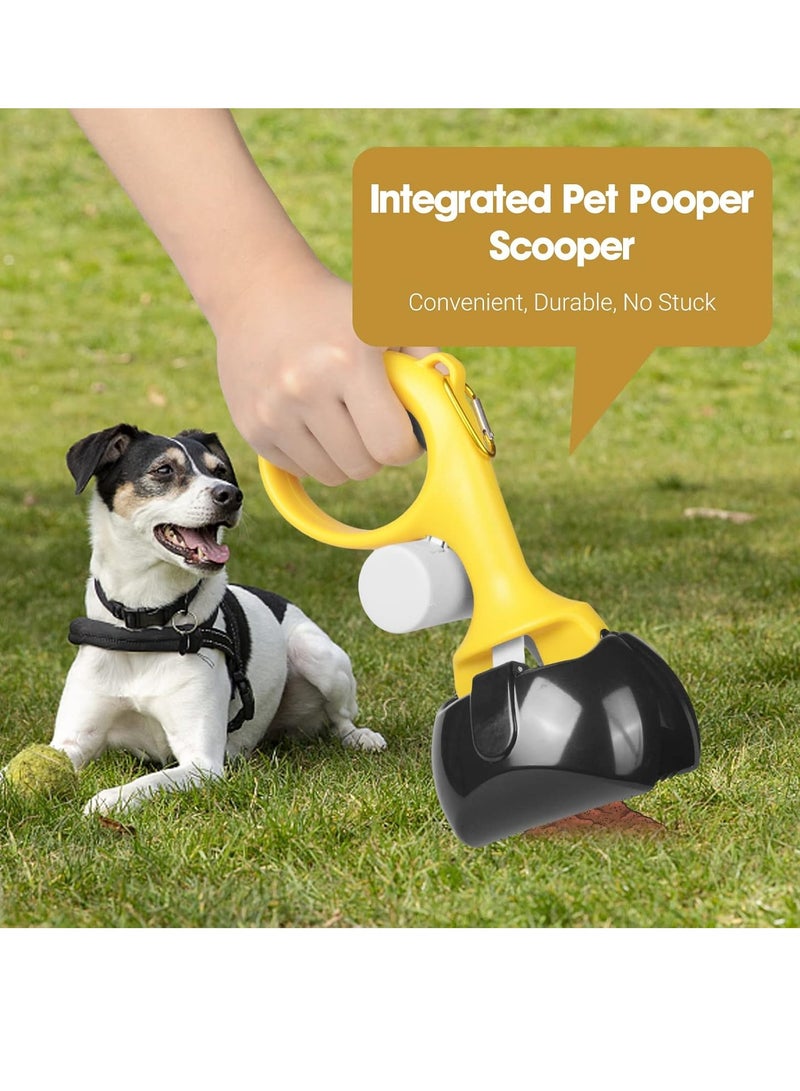 Hihonor Pet Pooper Picker, 2 in 1 Multipurpose Cleaning Tool Portable Dog Pooper Scooper, Pet Poop Picker Pet Pooper Scooper Kid-Friendly and Portable with Easy Bag Attachment for Cats Dogs Pets (Black) - Image 3