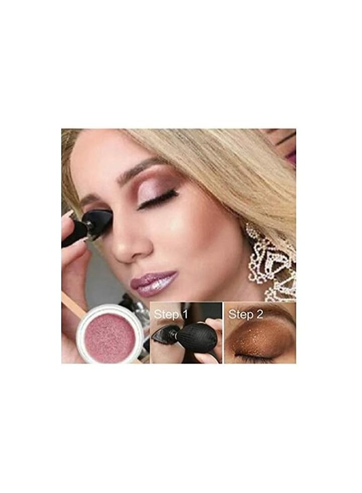 بلومنغ تايم عين السيليكون الكسولة ختم الظل أسود / ذهبي - Image 5