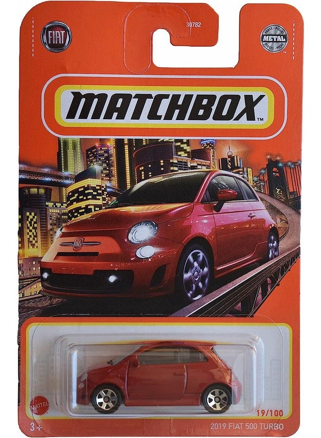 Matchbox 2019 Fiat 500 Turbo, [red] 19/100