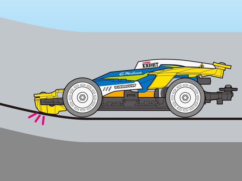 Tamiya 1/32 JR Lord Knight Mini 4WD VZ Chassis Kit - Image 5