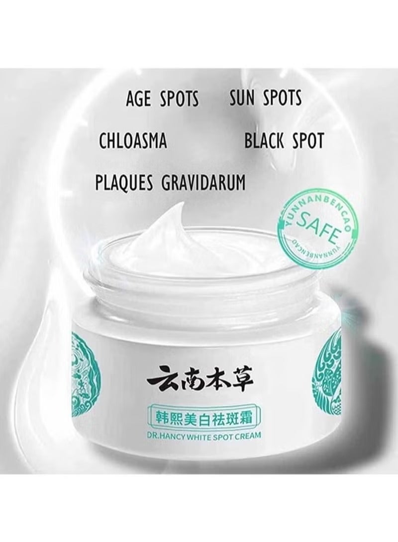 Hancy Japanese Melasma Cream Dr. Hansi White Spot Cream China, Dr. Hansi White Spot Correction Cream, Chinese Dark Spot Correction Cream Dr. Hansi Prevent White Spots for Dry and Sensitive Skin by Hansi-3pcs - Image 3