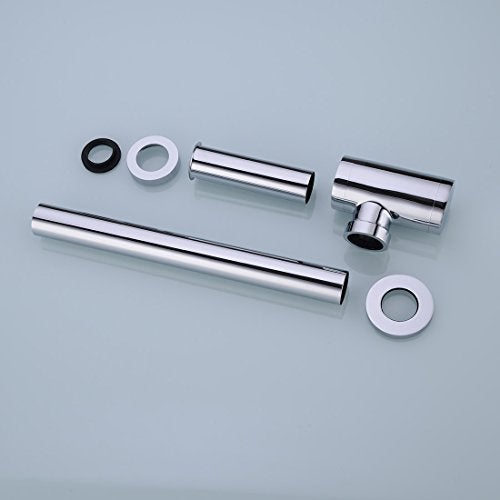 iOrange Chrome P-TRAP Brass Basin Sink Waste Trap Drain Kit - Image 5