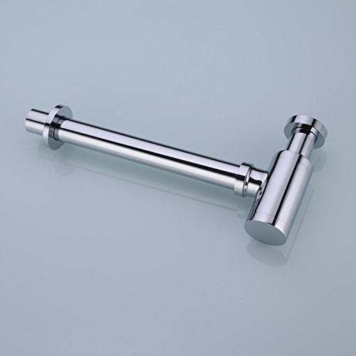 iOrange Chrome P-TRAP Brass Basin Sink Waste Trap Drain Kit - Image 2