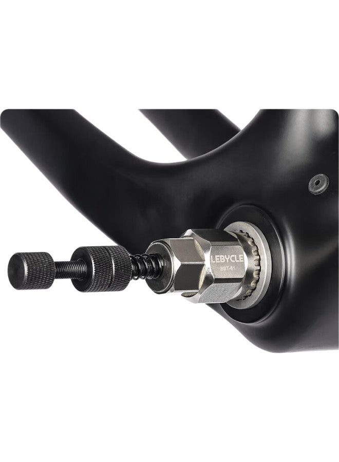 LeBycle Bicycle Sprocket Puller, Removal Tool, Square Hole Sprocket, Middle Shaft Socket, Chain Sprocket Disassembly And Repair Kit - Image 3