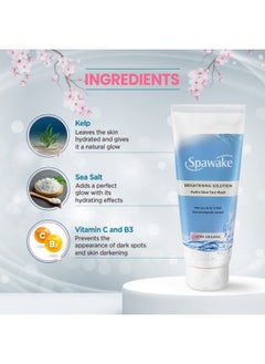Spawake Vitamin C Face Wash, Brightening Solution Hydro Glow, Vitamin C & B3, 100G  - Image 4