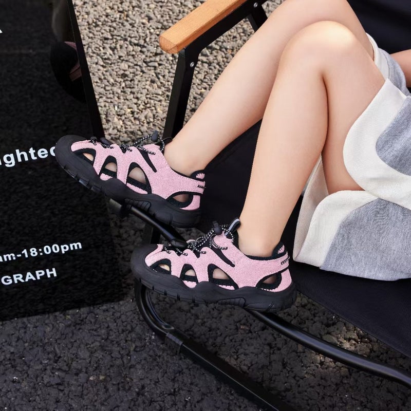 2025 Children'S Shoes Boys Baotou Anti-Kick Beach Shoes Fashionable All-Match Trendy Girls' Sports Sandals - Image 2