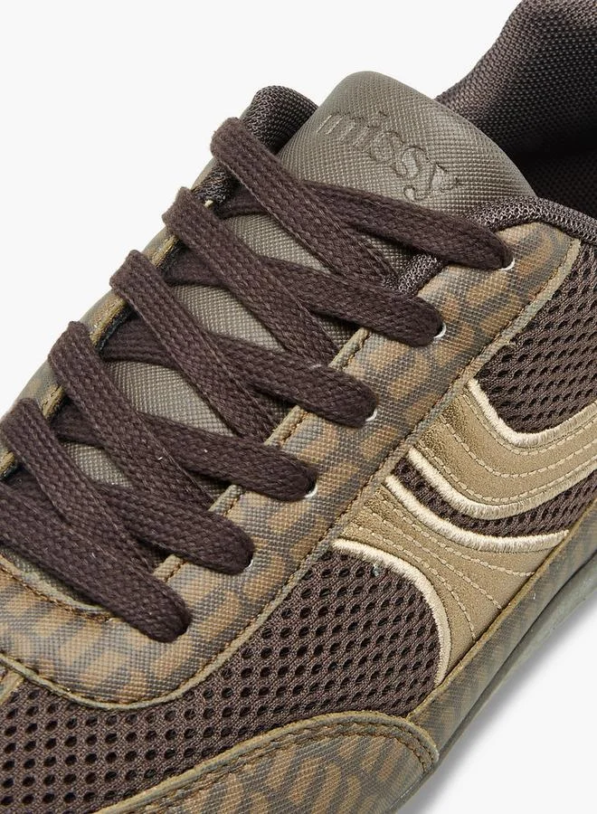 MISSY BROWN Women Lace-Up Ankle Sneakers for Women | Best Price UAE