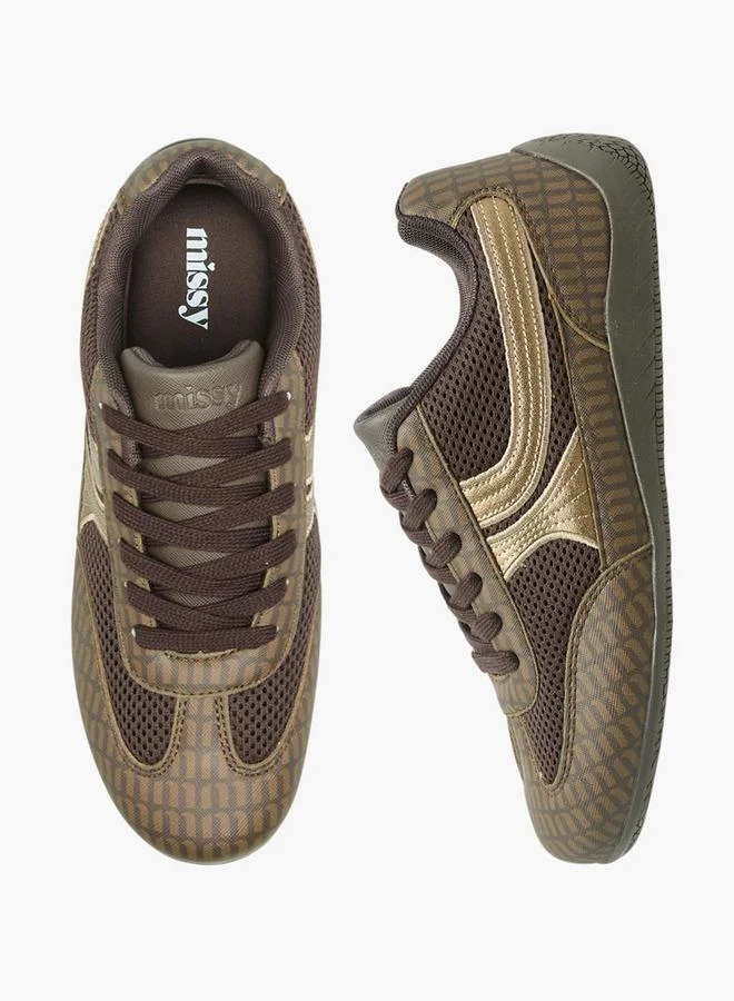 ميسي Women Lace-Up Ankle Sneakers