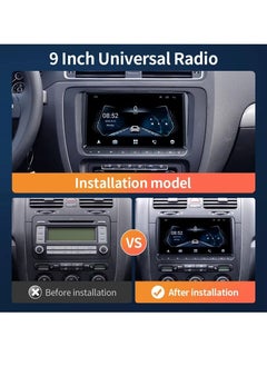RAYMOS Android Screen For VW Volkswagen Passat Tiguan Golf Polo Octavia Skoda Touran 4GB RAM Support Apple Carplay Android Auto Wireless SIM Card DSP AHD Camera Included Bluetooth  - Image 3
