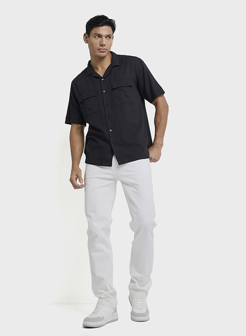 Ben Sherman Garment Dyed Casual Shirt