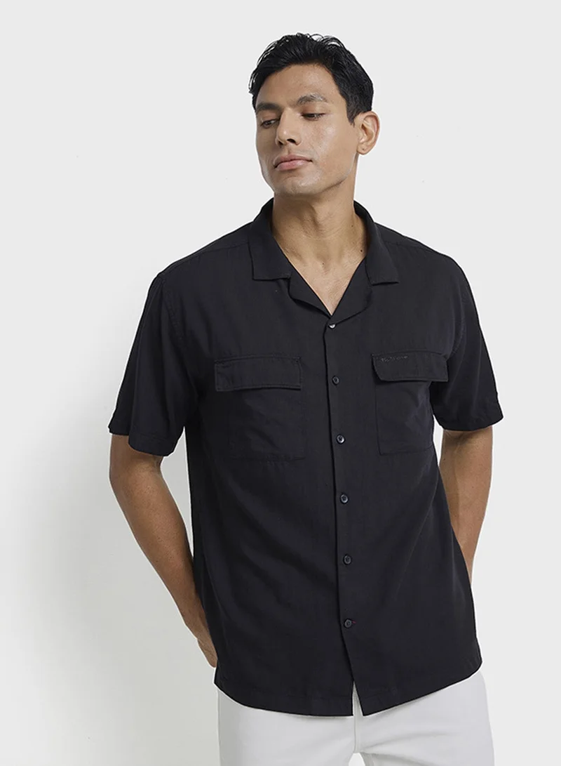 بين شيرمان قميص كاجوال مصبوغ بالصبغة