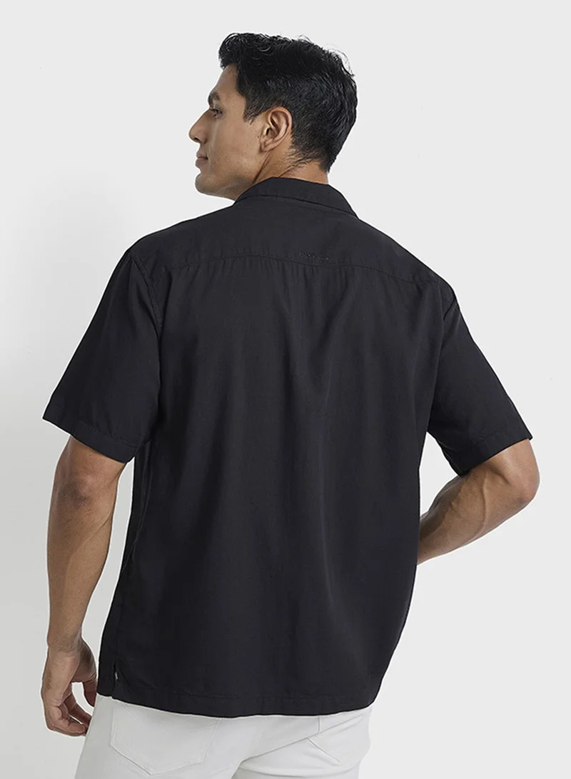 بين شيرمان قميص كاجوال مصبوغ بالصبغة