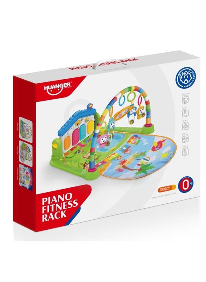 هوانجر حصيرة لعب بيانو للأطفال مع موسيقى وأضواء - Image 1