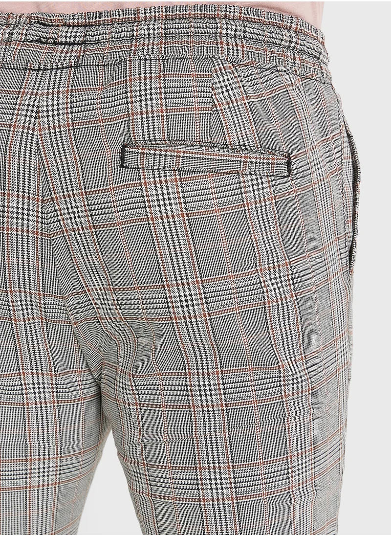 BRAVE SOUL Checked Pants