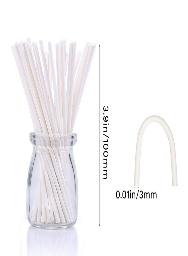 Dancepanda Cake Pop Sticks,Lollipop Sticks, Candy Treat Sticks,Candy Making Supplies(100 Count,3.75 INCH) - Image 2