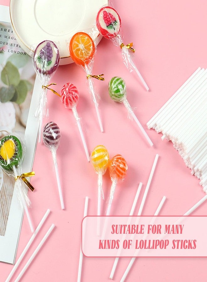 Dancepanda Cake Pop Sticks,Lollipop Sticks, Candy Treat Sticks,Candy Making Supplies(100 Count,3.75 INCH) - Image 4