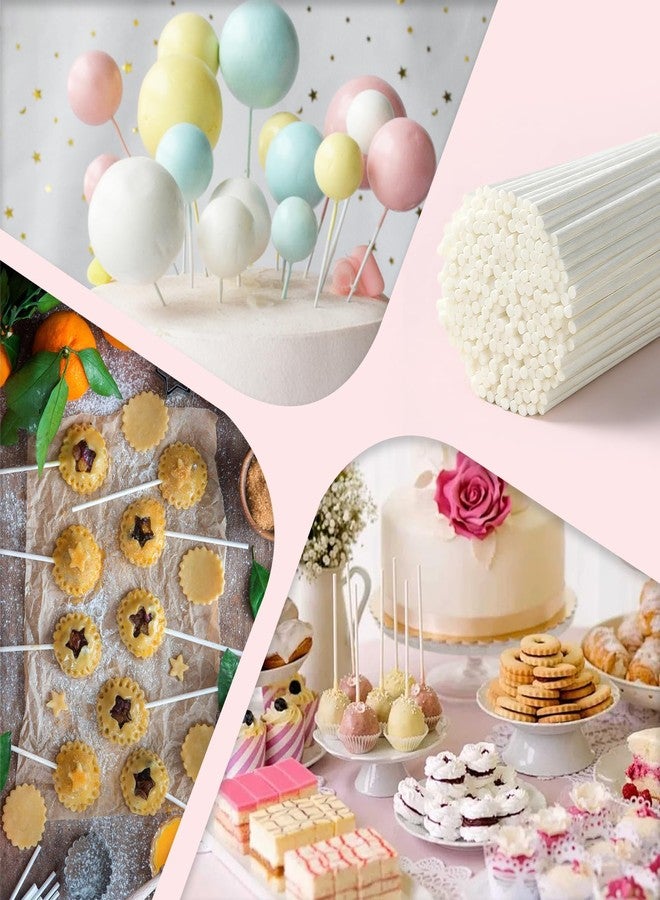 Dancepanda Cake Pop Sticks,Lollipop Sticks, Candy Treat Sticks,Candy Making Supplies(100 Count,3.75 INCH) - Image 5