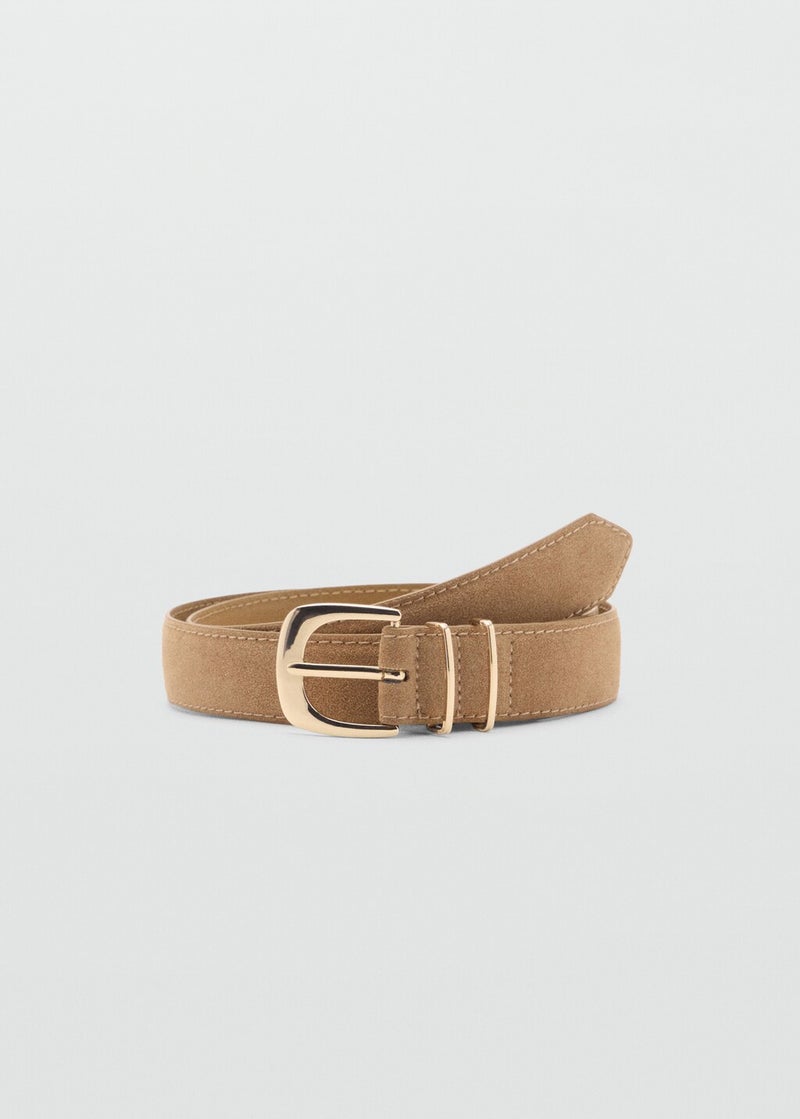 MANGO Suede Belt  - Image 1