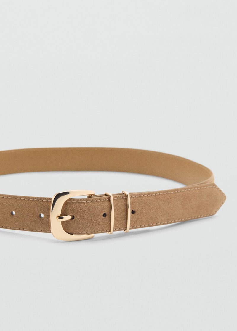 MANGO Suede Belt  - Image 3