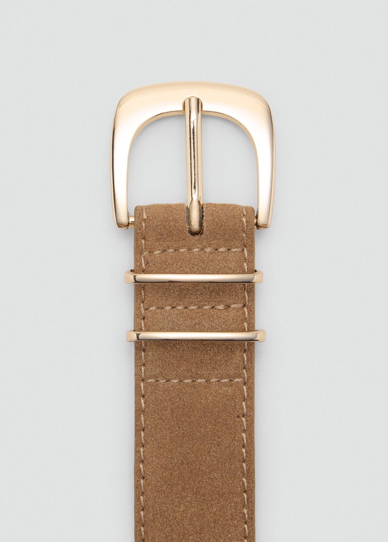 MANGO Suede Belt  - Image 4