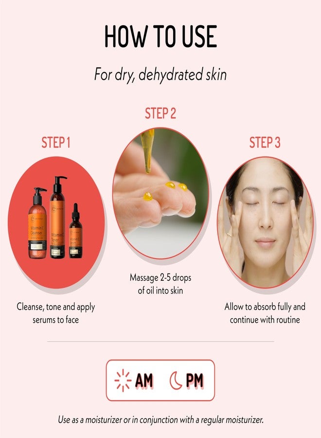 Eve Hansen Rosehip Oil for Face & Skin - Organic Cold-Pressed Rosehip Seed Oil | Hydrating & Fast-Absorbing Moisturizer | 2oz - Image 4