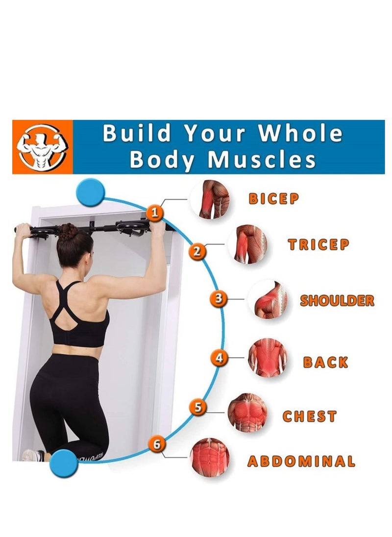 Generic - Wall Mounted Pull-Up Bar Multi-Function Portable Multi-Purpose Pull-Up Machine - Image 1