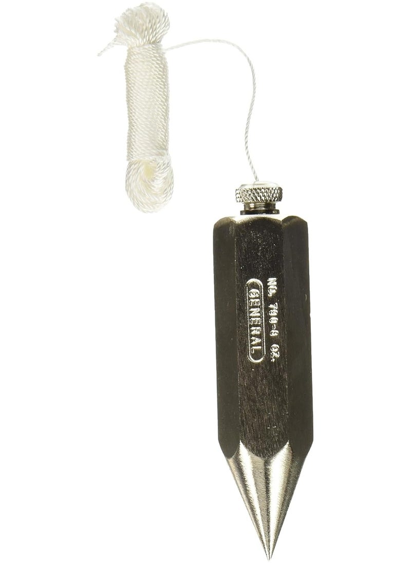 General Tools General Tools 790-8 Hexagon Steel Plumb Bob, 8 Ounce  - Image 4