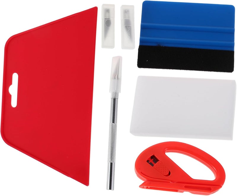 Healifty Car Window Tinting Film Tools Kit Car Tint Kit Paint Scraper Tool and Windshield Scraper for Privacy Protection - Image 1