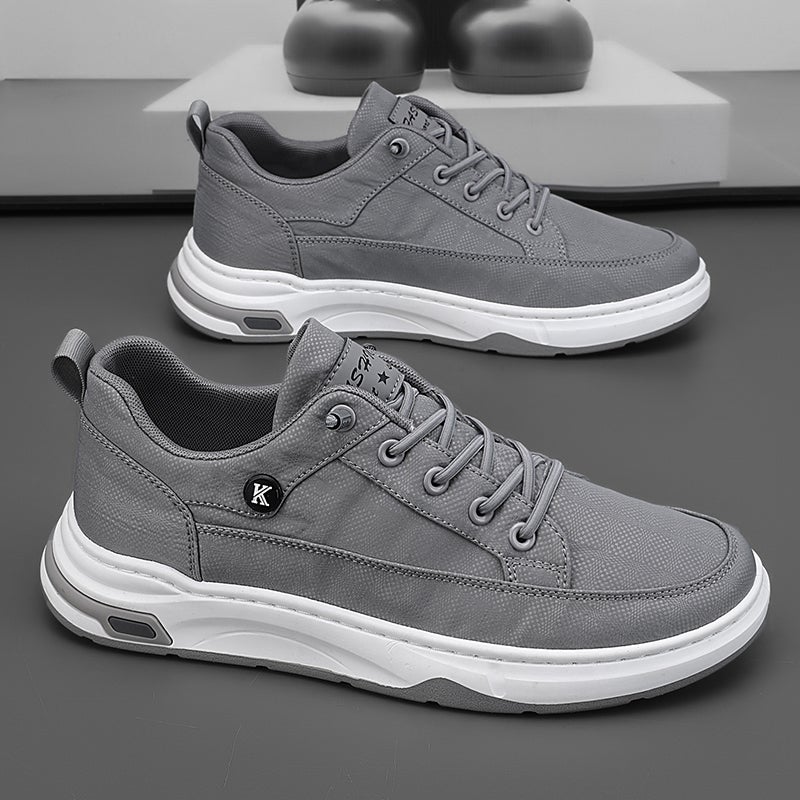 Men'S Shoes Summer Breathable Ice Silk Cloth Shoes Work Sneakers Slip-On Casual Cloth Shoes - Image 3