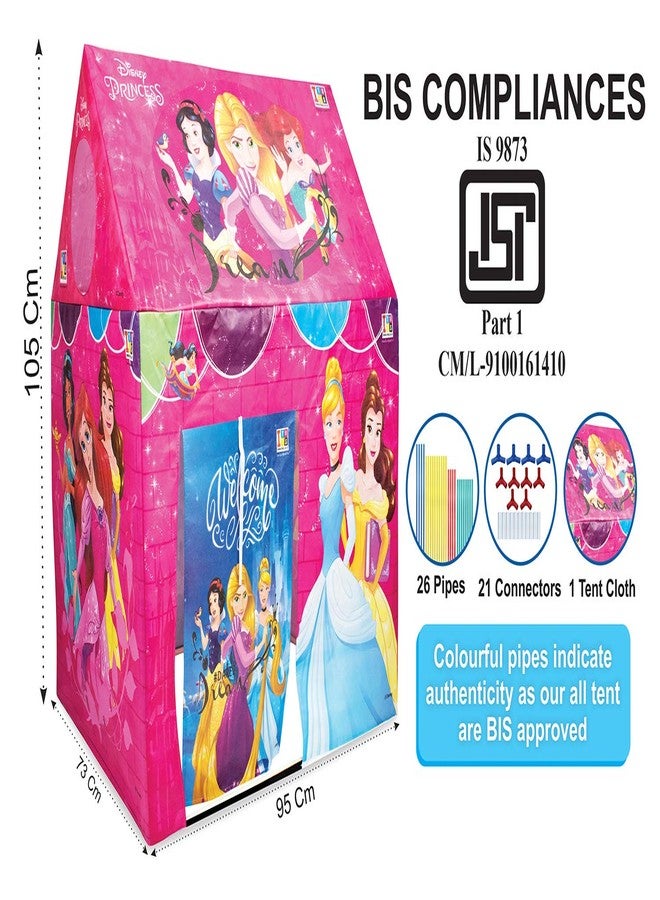 itoys Disney Princess Theme Play House Tent for Kids, Multicolor - Image 4