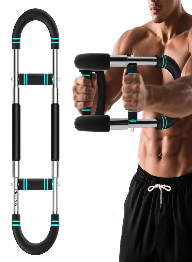 PROIRON Twister Arm Trainer, Adjustable Spring Workout Bar, Forearm Triceps Chest Workout Equipment, Portable Home Fitness Equipment - Image 1