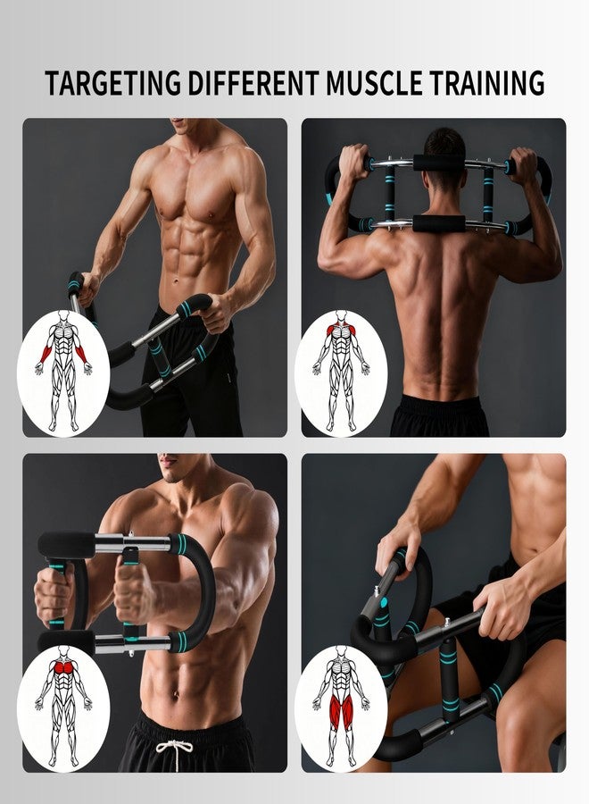 PROIRON Twister Arm Trainer, Adjustable Spring Workout Bar, Forearm Triceps Chest Workout Equipment, Portable Home Fitness Equipment - Image 2