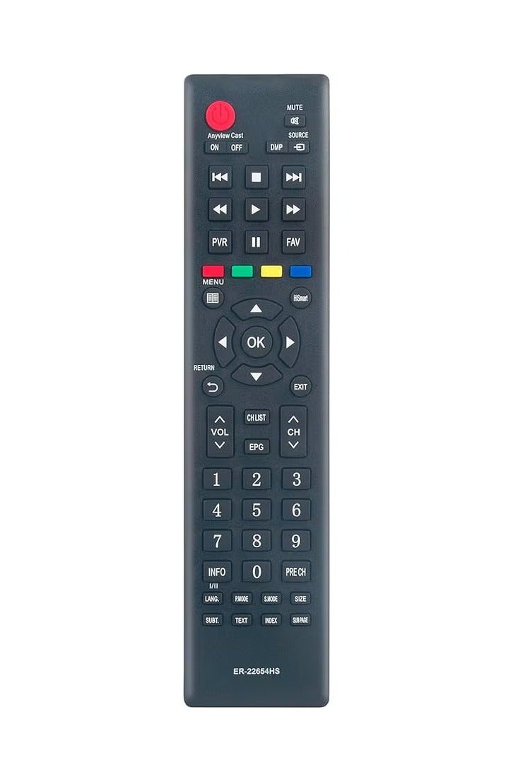 ELTRAZONE ER-22654HS Replacement Remote Control – Compatible with Hisense TVs LTDN40K220WCEU, LHD32K220WTEU, LTDN55K220WSEU, LTDN40K220WTEU, LHD32K220WCEU | Easy Setup, Durable Design - Image 3