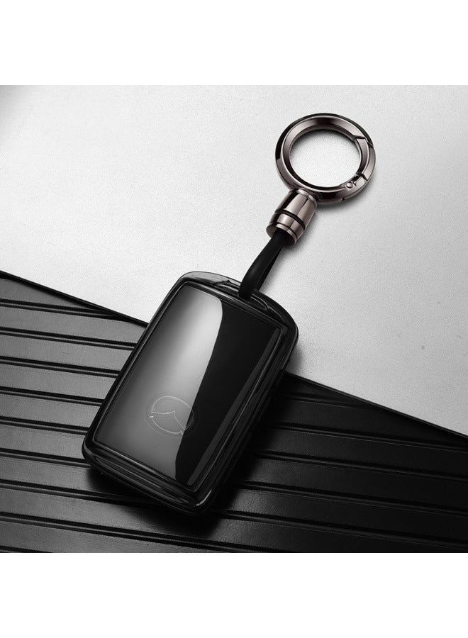 Applicable Mazda 3 Angkesela Key Cover Cx4 Car Cx5 Atez Cx30 Next Generation Cx8 Transparent - Image 1