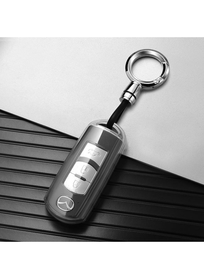 Applicable Mazda 3 Angkesela Key Cover Cx4 Car Cx5 Atez Cx30 Next Generation Cx8 Transparent - Image 4