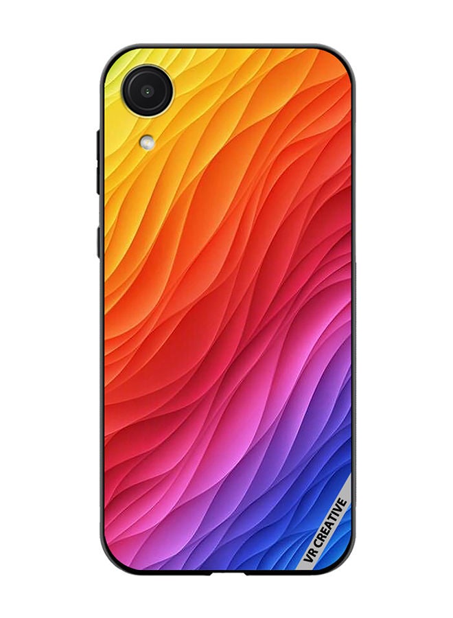 VR CREATIVE Protective Case Cover For Samsung Galaxy A03 Core Layers Design Multicolour - Image 1