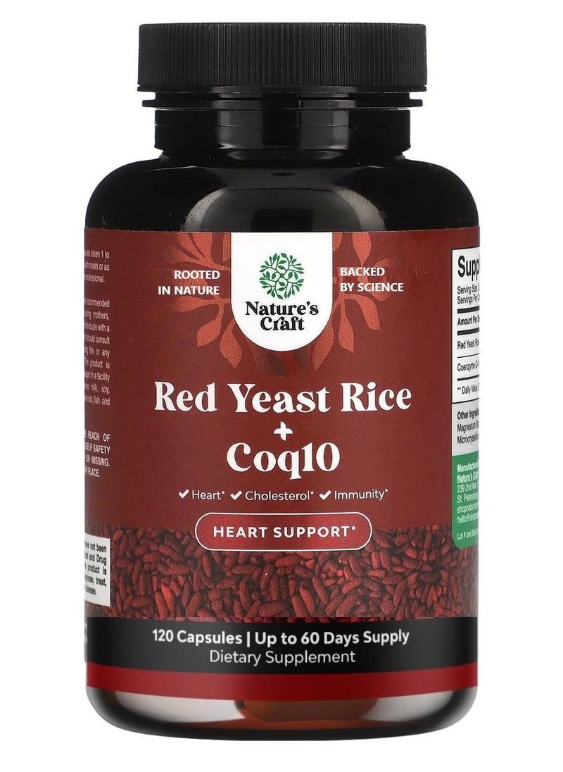 Red Yeast Rice + CoQ10 - 120 Capsules - pzsku/Z03B4593CFBDDA5C29BF3Z/45/_/1736350121/600b3646-2ae4-410d-a498-721256edea8f