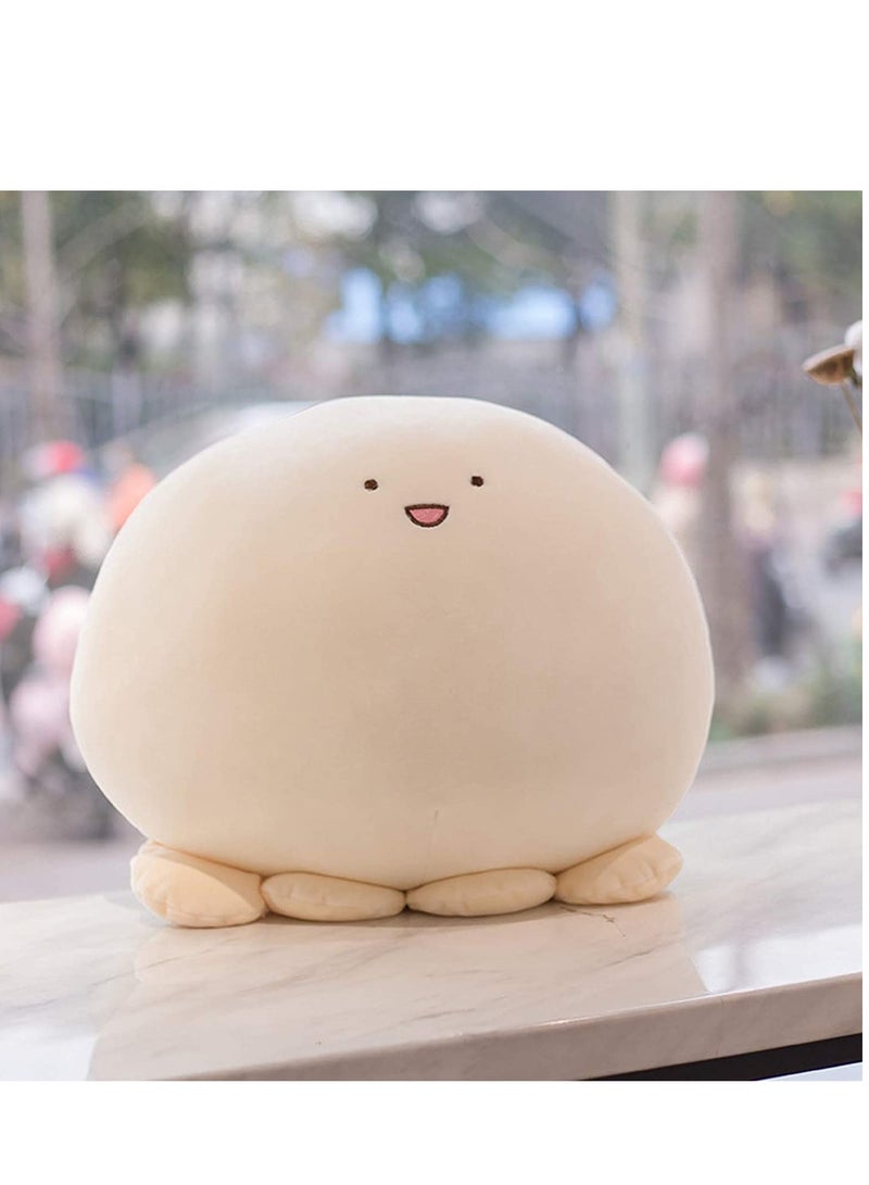 SYOSI 9 inch C ute Octopus Plush Stuffed Animal Body Pillow Fat Cartoon Cylindrical Body Pillows for Kids, Super Soft Hugging Toy Gifts for Bedding, Kids Sleeping Nap Kawaii Pillow  - Image 5