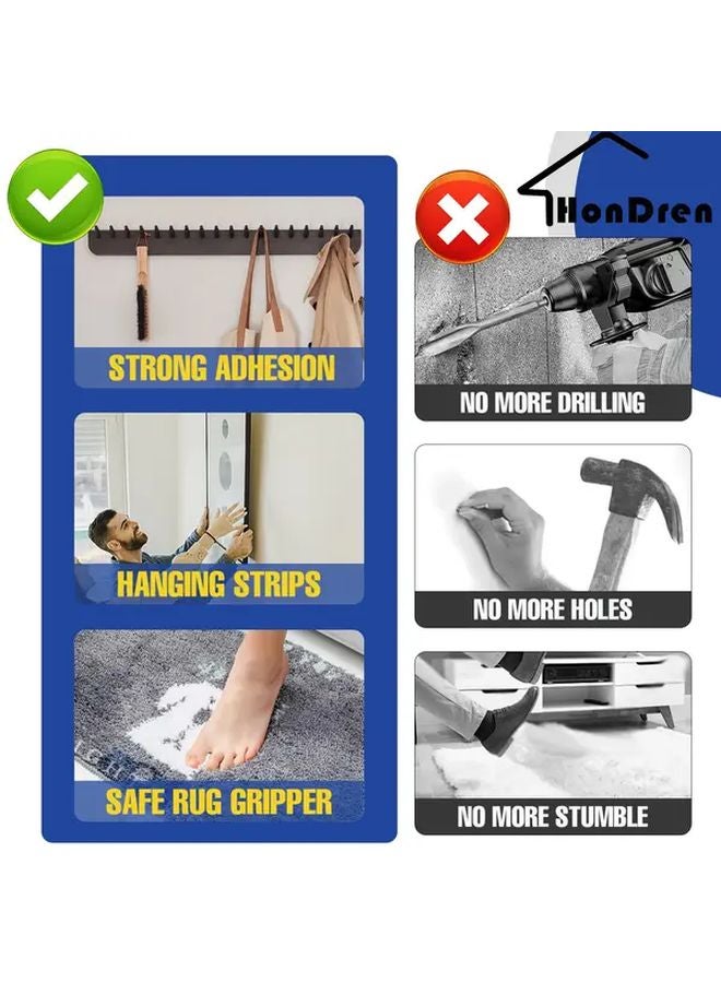 شريط لاصق مزدوج الجوانب نانو بعرض 1.18 بوصة وطول 3 أمتار، قابل للإزالة وشفاف للتثبيت - Image 4