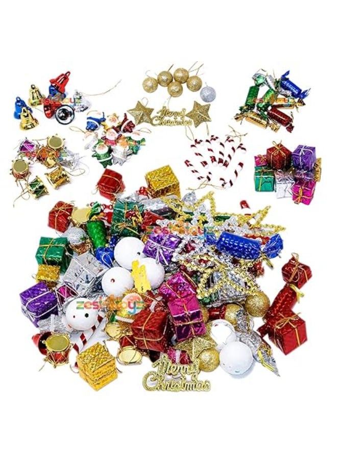 Plastic 30 pieces - Christmas Tree Decorations Items With Bells - Image 4