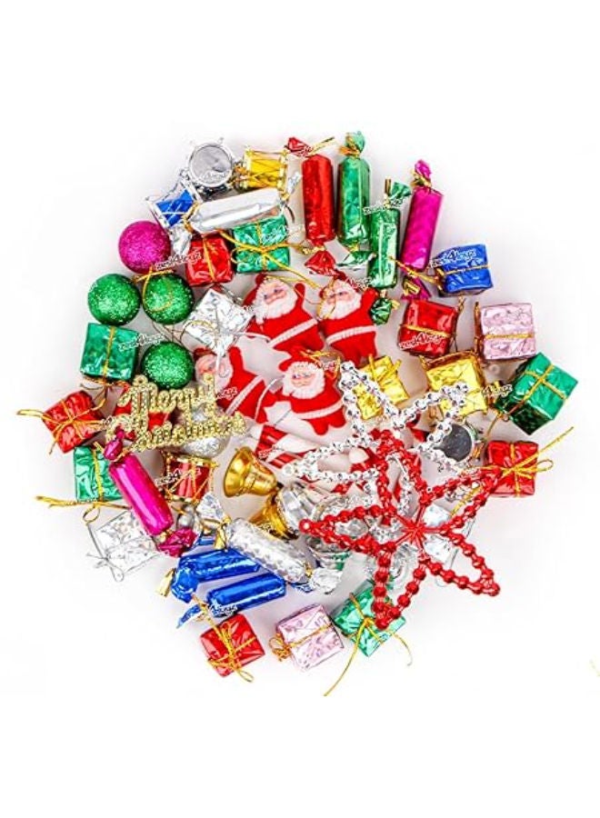 Plastic 30 pieces - Christmas Tree Decorations Items With Bells - Image 1