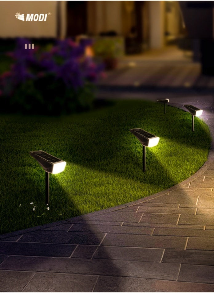 MODI 10 Pieces Of Solar Spike Light, Warm White Light, Solar Garden Outdoor Light - Image 5