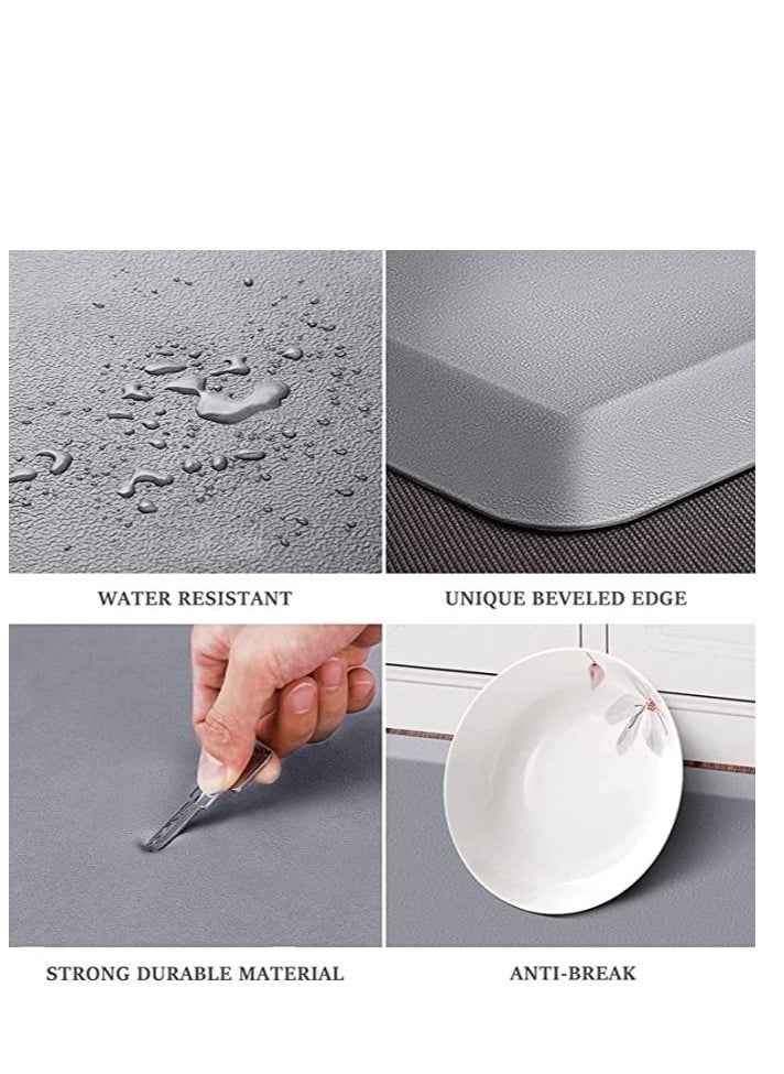 Cool Baby - Anti Fatigue Kitchen Mat 1.91cm Thick Kitchen Mat Non Slip Waterproof Heavy Ergonomic Comfort Mat Durable Suitable for Home Office - Image 1