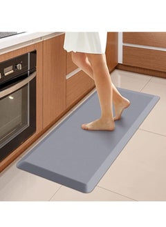 Anti Fatigue Kitchen Mat 1.91cm Thick Kitchen Mat Non Slip Waterproof Heavy Ergonomic Comfort Mat Durable Suitable for Home Office