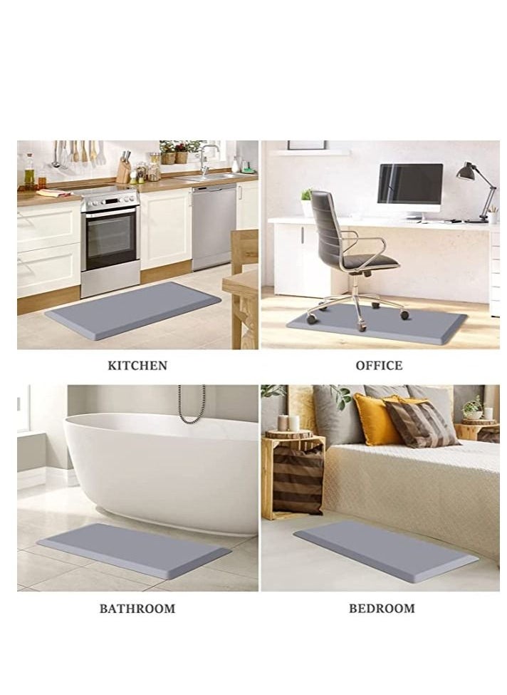Cool Baby - Anti Fatigue Kitchen Mat 1.91cm Thick Kitchen Mat Non Slip Waterproof Heavy Ergonomic Comfort Mat Durable Suitable for Home Office - Image 1