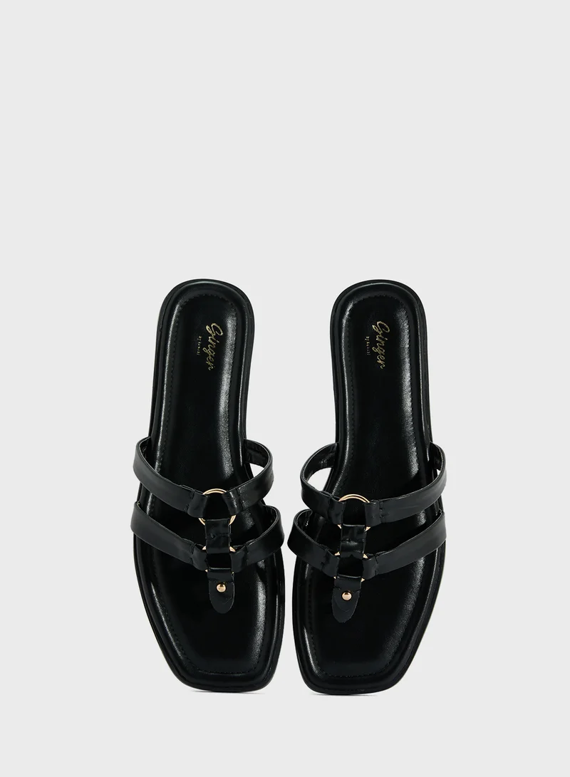 Ginger Ladies Flat Sandal
