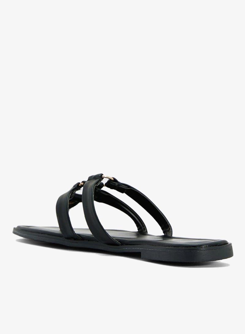 جينجر صندل نسائي مسطح - Image 2